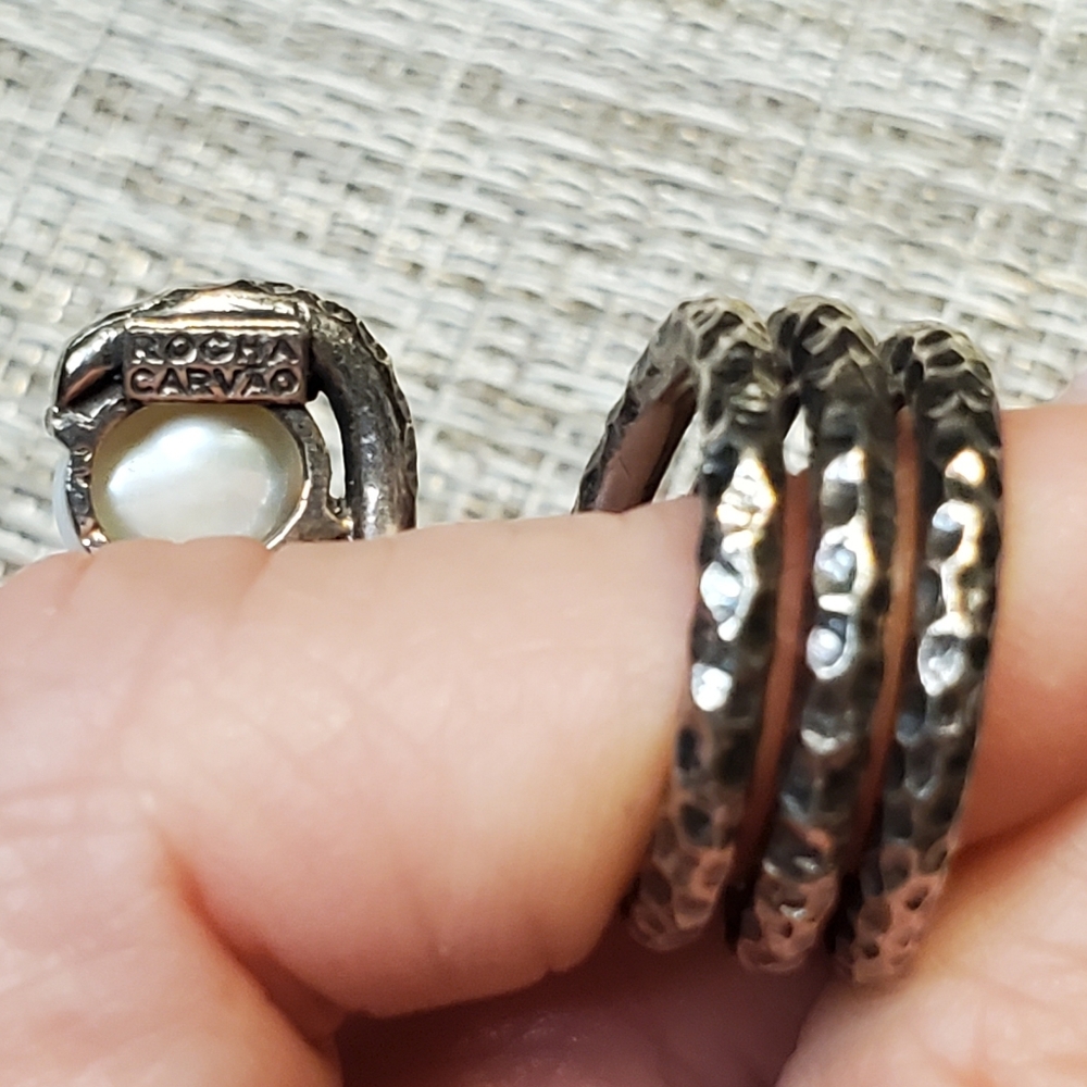 Oxidized silver snake ring - Picture 7 of 8